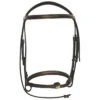 HDR Advantage Fancy Raised Snaffle Bridle With Laced Reins -Prestige Store 5013 JPC HDR.Advantage.Fancy .Raised.Snaffle.Bridle.Laced .Reins Havana