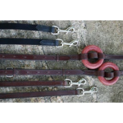 Red Barn By KL Select Donut Side Reins