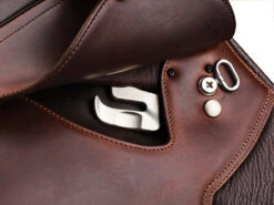 Arena All Purpose Saddle With HART -Prestige Store Arena AllPurpose stirrupbar Brown