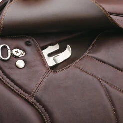 Bates Caprilli Close Contact+ Saddle With HART -Prestige Store B CAPCC stirrupbar Cbrn