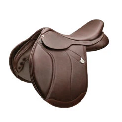 Bates Caprilli Close Contact+ Saddle With HART -Prestige Store Bates Caprilli.CC.Classic.Saddle Cls.Brn .Luxe ExtdFlap.RearFB