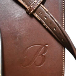 Bates Caprilli 16 1/2" Used Close Contact Saddle -Prestige Store C1219 Bates Caprilli 16.5in Med Xchangeable Reg Brwn 00