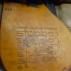 Stubben Siegfried CS 17 1/2" Used Close Contact Saddle -Prestige Store C1291 Stubben Siegfried.CS 17.5in 31.5in.Tree 12