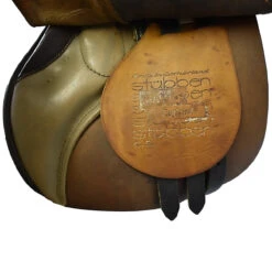 Stubben Siegfried CS 17 1/2" Used Close Contact Saddle -Prestige Store C1291 Stubben Siegfried.CS 17.5in 31.5in.Tree 3