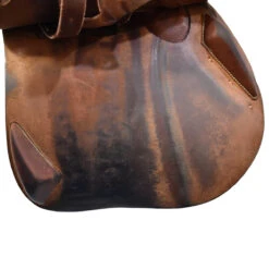 Antares Jump 17" Used Close Contact Saddle -Prestige Store C1356 Antares Jump 17in Reg.Tree 2N.Flap Brown 00