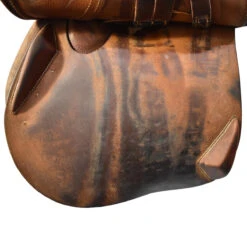 Antares Jump 17" Used Close Contact Saddle -Prestige Store C1356 Antares Jump 17in Reg.Tree 2N.Flap Brown 02