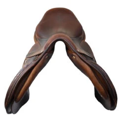 Antares Jump 17" Used Close Contact Saddle -Prestige Store C1356 Antares Jump 17in Reg.Tree 2N.Flap Brown 04