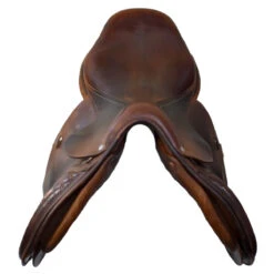 Antares Jump 17" Used Close Contact Saddle -Prestige Store C1356 Antares Jump 17in Reg.Tree 2N.Flap Brown 10