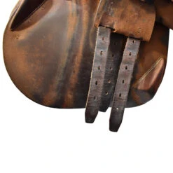 Antares Jump 17" Used Close Contact Saddle -Prestige Store C1356 Antares Jump 17in Reg.Tree 2N.Flap Brown 15
