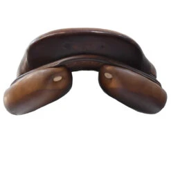 Antares Jump 17" Used Close Contact Saddle -Prestige Store C1356 Antares Jump 17in Reg.Tree 2N.Flap Brown 16