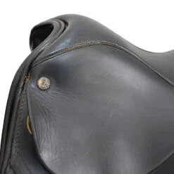 JRD Saddlery Bella 17" Used Dressage Saddle -Prestige Store D586 JRD Bella 17in Reg blk 05