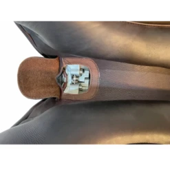 Royal Highness Emile Double Leather Close Contact Saddle -Prestige Store EMILE 5 700x700 1