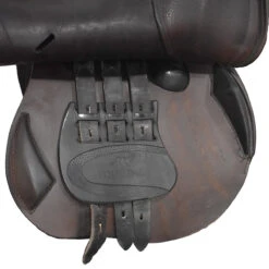 Equiline Scott Stewart 17" Used Close Contact Saddle -Prestige Store Equiline Scott.Stewart 17in Wide Standard 2 T Foam Brwn 03
