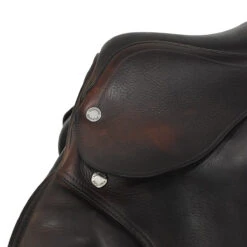 Equiline Scott Stewart 17" Used Close Contact Saddle -Prestige Store Equiline Scott.Stewart 17in Wide Standard 2 T Foam Brwn 06