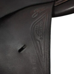 Equiline Scott Stewart 17" Used Close Contact Saddle -Prestige Store Equiline Scott.Stewart 17in Wide Standard 2 T Foam Brwn 07