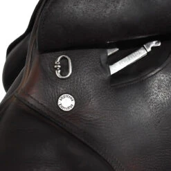 Equiline Scott Stewart 17" Used Close Contact Saddle -Prestige Store Equiline Scott.Stewart 17in Wide Standard 2 T Foam Brwn 11