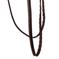 Huntley Equestrian Classic Fancy Stitched Hunter Bridle With Reins -Prestige Store Huntley.Equestrian Classic.Fancy .Stitched.Bridle.With .Reins Brown Detail.5