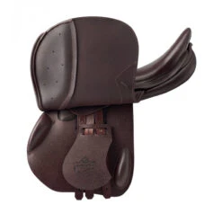 Prestige Versailles Saddle -Prestige Store Versailles saddle tobacco underflap