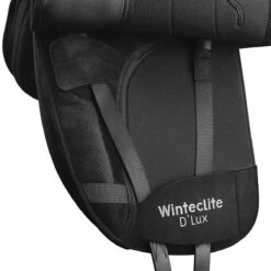 WintecLite Dressage D'Lux Saddle With HART -Prestige Store WL DressageDlux GirthingSystem Blk