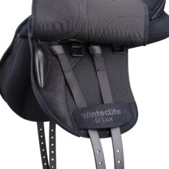 WintecLite Pony All Purpose D'Lux Saddle With HART -Prestige Store WL PonyAllPurpose Dlux girthingSystem Blk