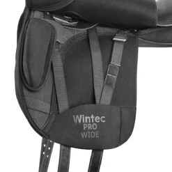 Wintec Pro Wide Dressage Saddle With HART 12 Wintec Pro Wide Dressage Saddle With HART -Prestige Store W ProWide Dressage GirthingSystem Blk