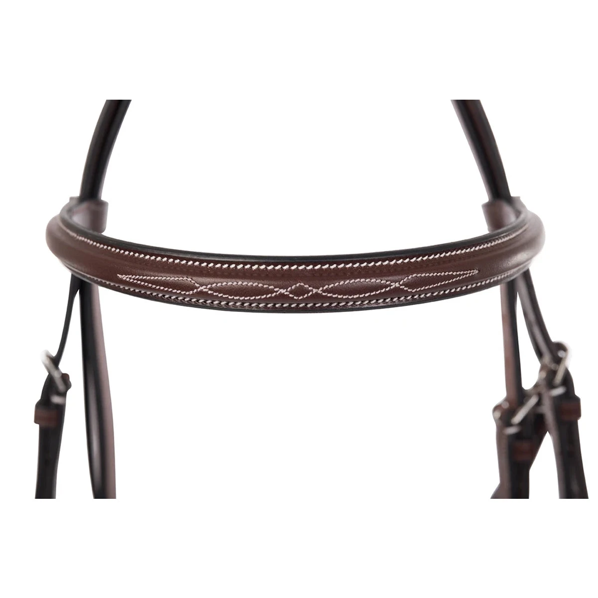 Huntley Equestrian Sedgwick Leather Fancy Stitched Bridle 5 Huntley Equestrian Sedgwick Leather Fancy Stitched Bridle - Image 3