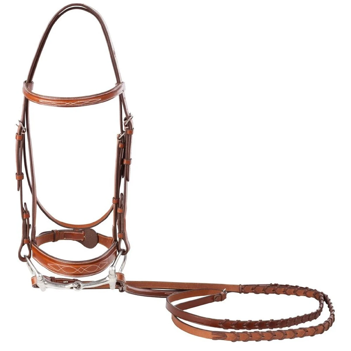 Huntley Equestrian Sedgwick Leather Fancy Stitched Bridle 10 Huntley Equestrian Sedgwick Leather Fancy Stitched Bridle - Image 8